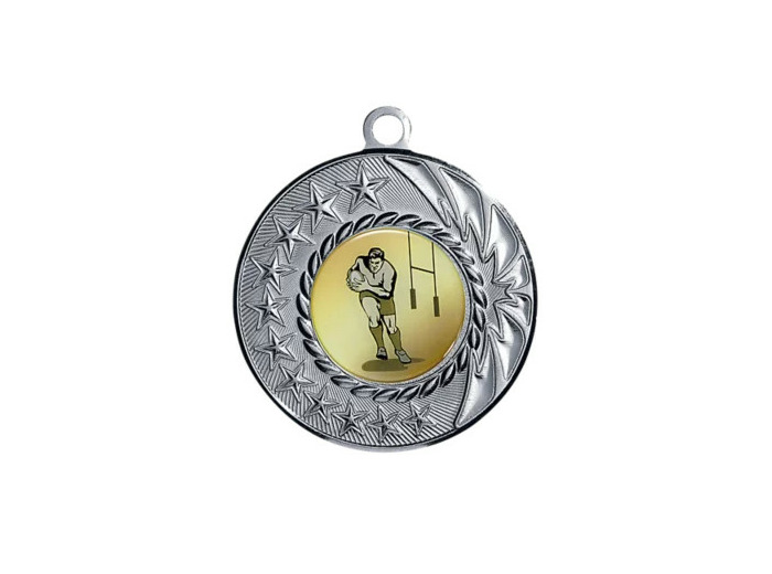 Medaille fer diam50mm argent
