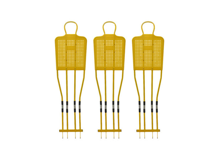 Kit 3 mannequins 180cm