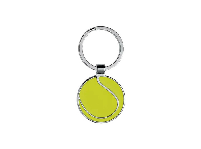 Porte-clef tennis avec ecrin