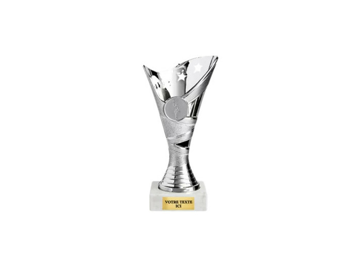 Coupe economique argent hauteur 18