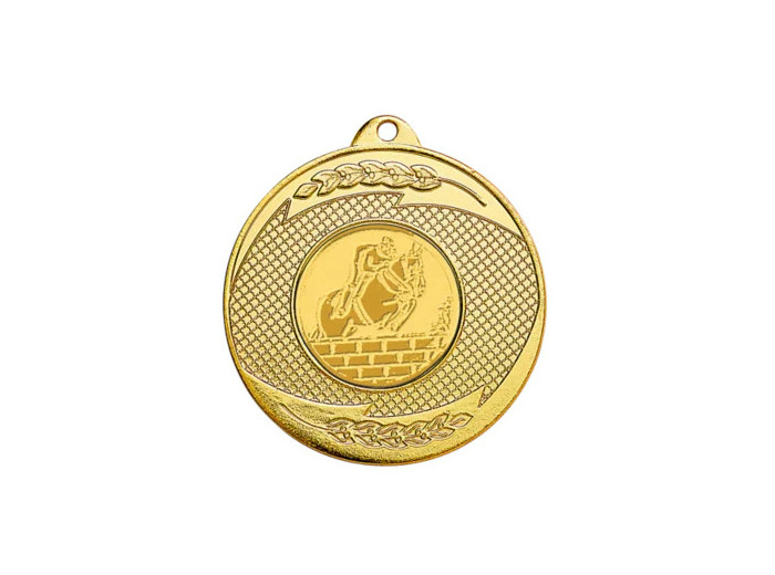 Medaille fer diam50mm or