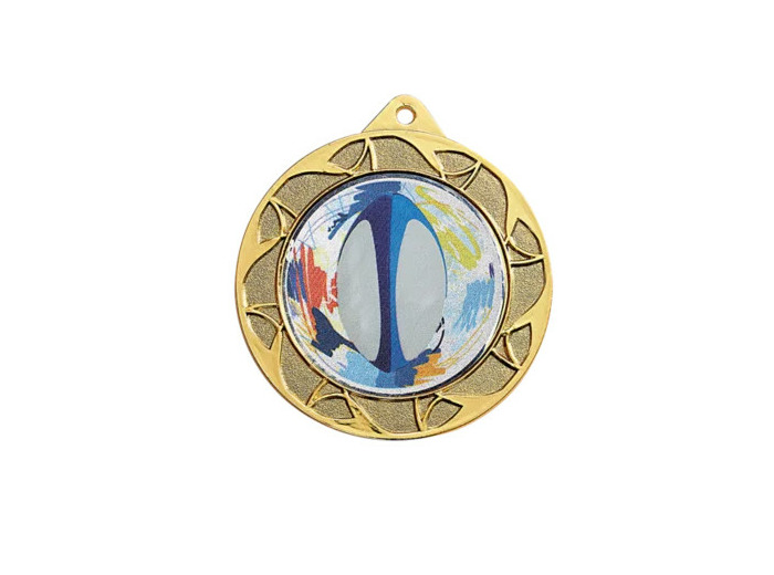 Med porte-centre zamak or d 70mm