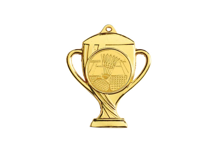 Medaille zamak diam50mm or