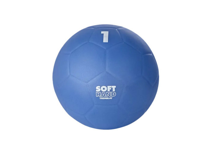 Ballon handball pvc soft hand taille 1