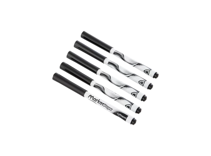 Lot de 5 feutres effacables