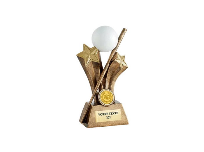 Resine billard h. 20 cm