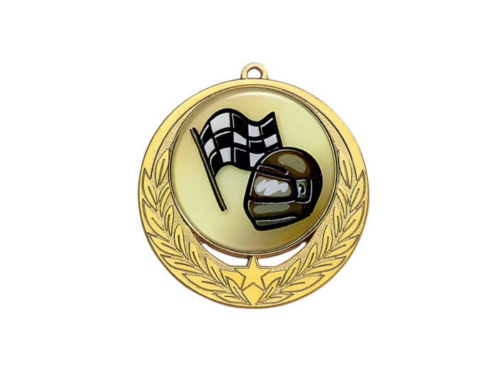 Medaille zamak diam70mm or