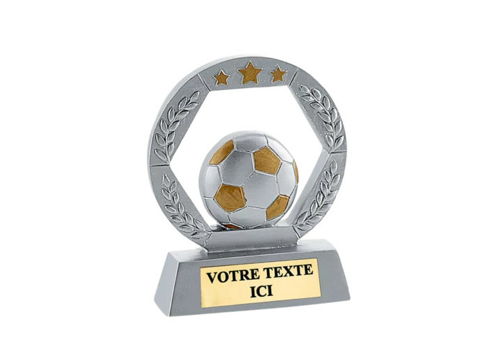 Trophee resine foot eco h.11cm