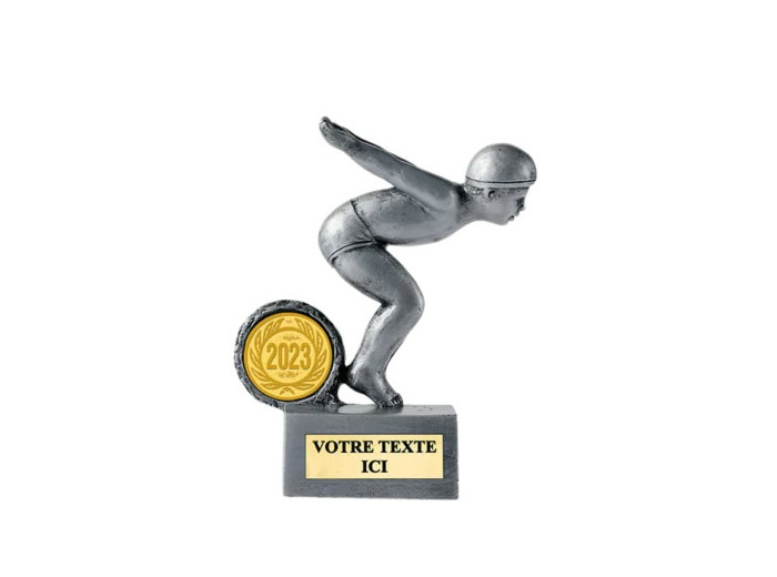 Resine natation junior h. 12 cm