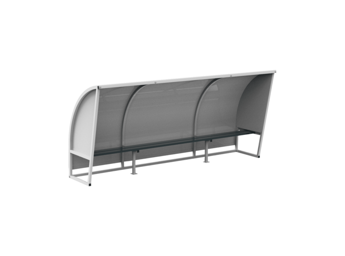 Abri  de touche tout tole 6 m