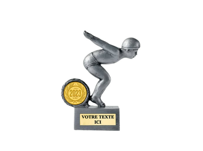 Resine natation junior h. 12 cm