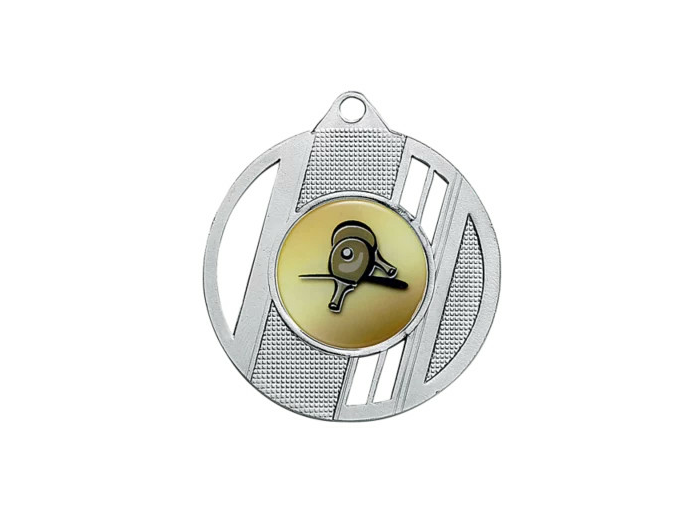 Medaille fer a trou diam50mm argt