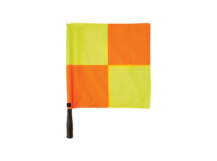 Drapeau de touche - a damiers -la p