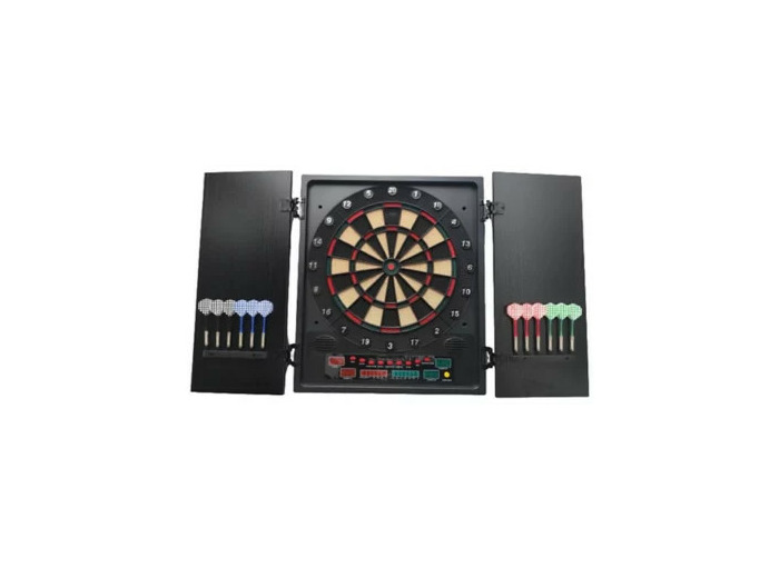 CIBLE ELECTRONIQUE COFFRET BOIS