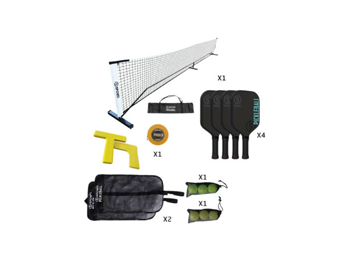 Kit complet pickleball-bois