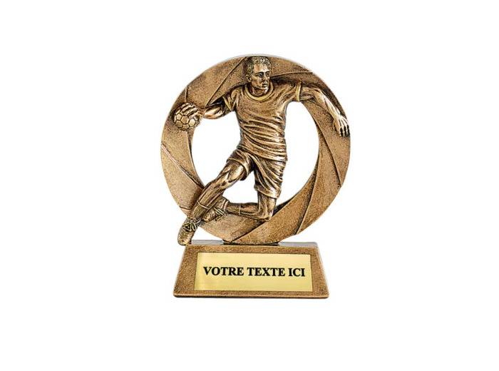 Trophee resine eco hand h. 11 cm