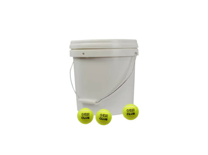 Seau balles de tennis
