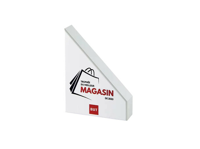 Trophee bois hauteur 130 cm