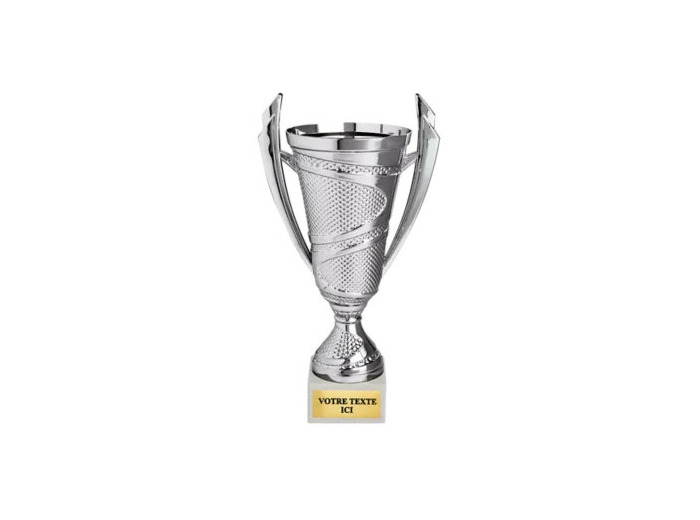 Coupe classique argent hauteur 37,5