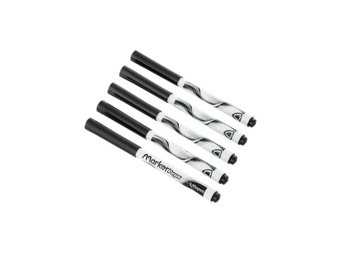 Lot de 5 feutres effacables