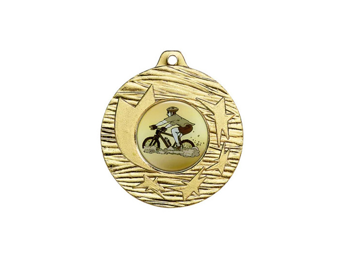 Medaille fer diam50mm or