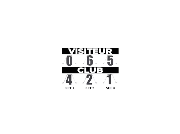 Marqueur de score tennis