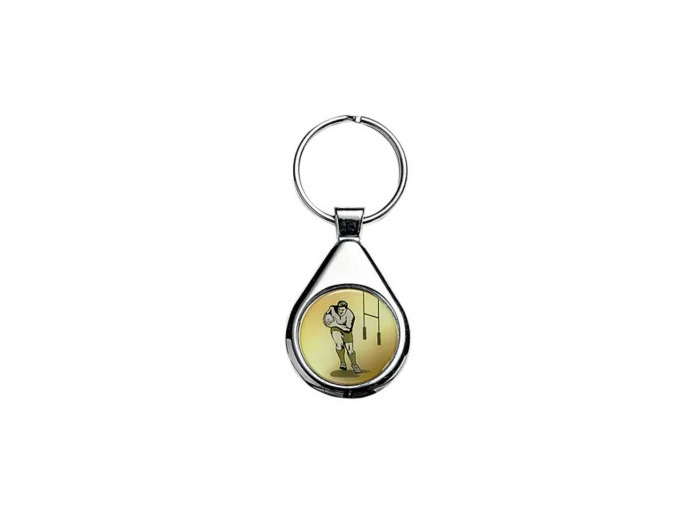 Porte-clef argent avec ecrin