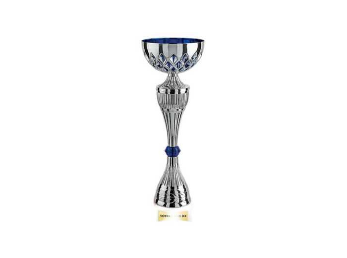 Coupe class arg/bleu h 38cm d 140mm