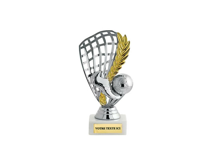Trophee plastique foot 14cm