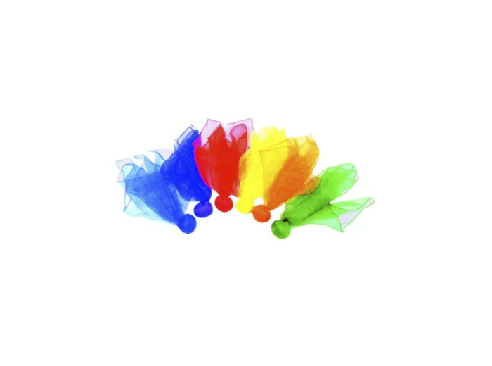 Lot de 6 balles foulard