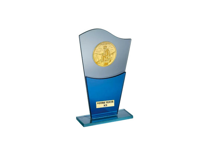 Trophee verre h.19cm