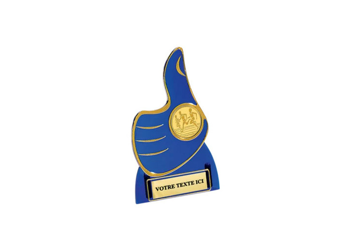 Trophee plastique pouce 11cm