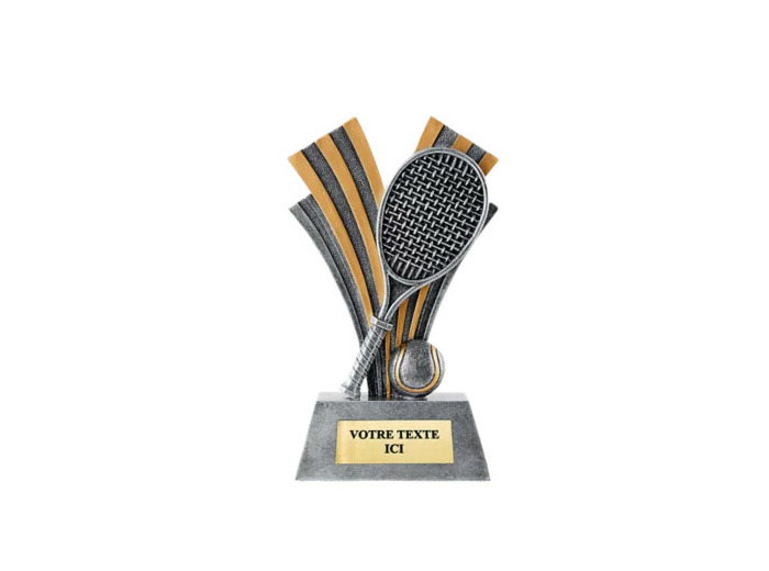 Trophee resine tennis h. 22 cm