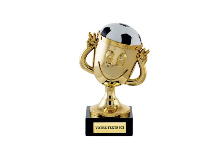 Trophee plastique foot fun 11cm