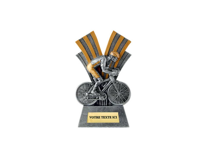 Trophee resine cyclisme h.16 cm