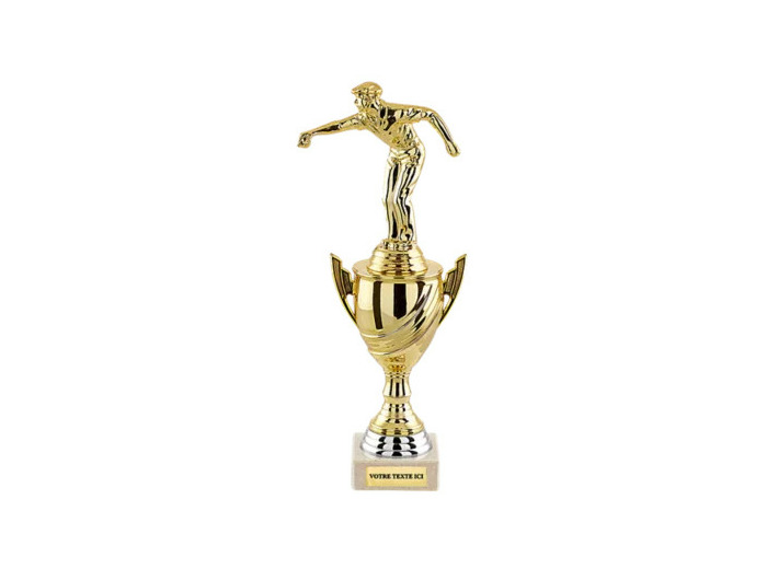 Trophee + sujet 27cm