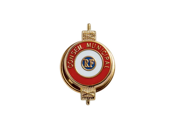 Ins boutonnière-conseil municipal