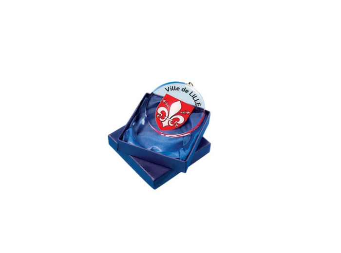 Medaille en verre epaiss 8mm