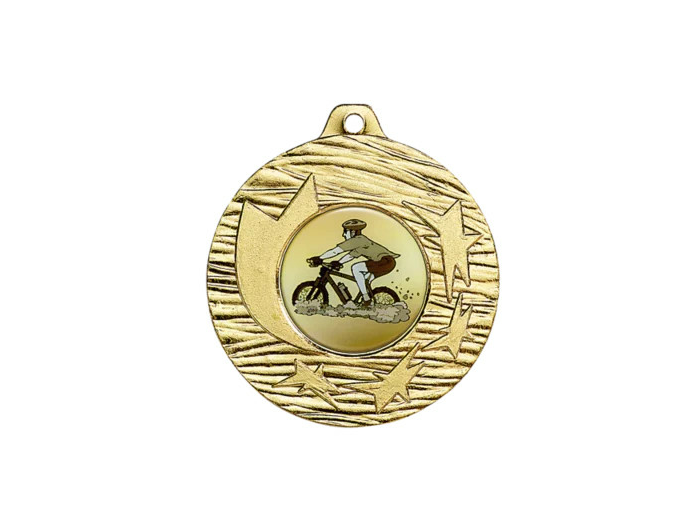 Medaille fer diam50mm or