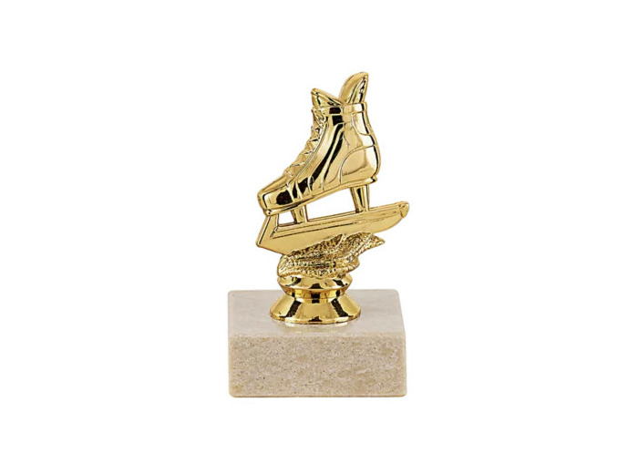 Trop sujet plas or patinage h 11cm