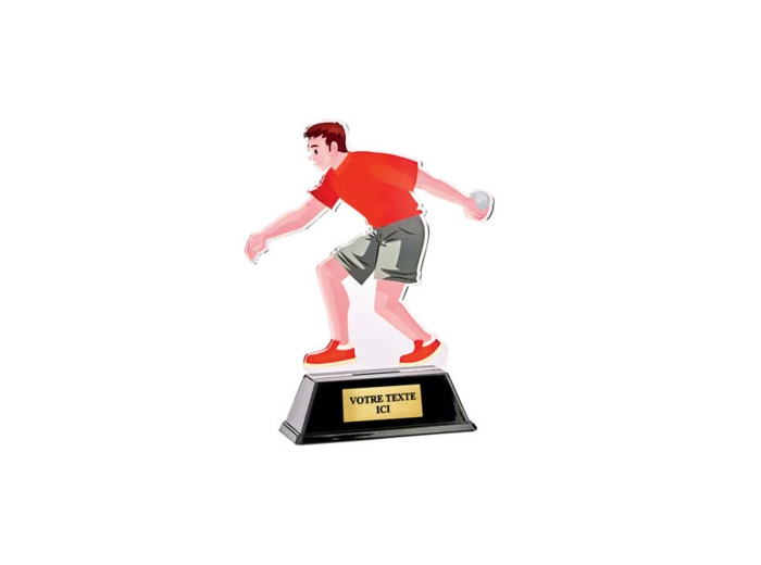 Trophee acrylique personnalisable p