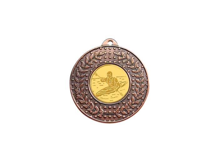 Medaille porte-centre fer bronze 50mm