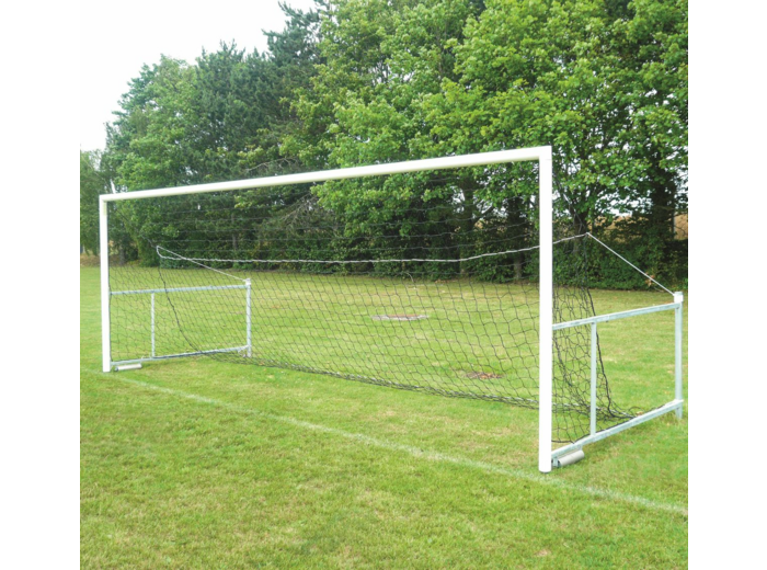 Paire de buts foot à 8 repliables deport reglable  facade en aluminium