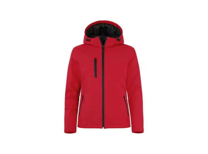 Padded hoody softshell ladies