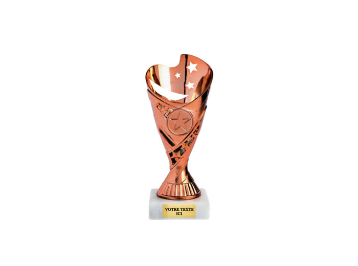 Coupe economique bronze hauteur 17,