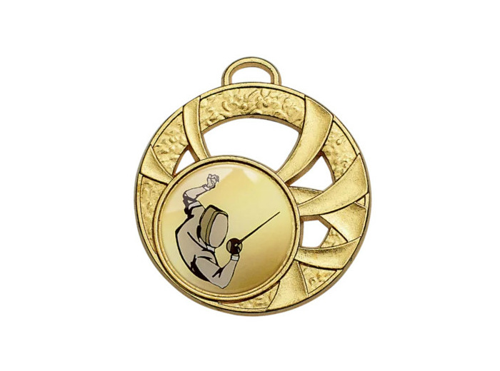 Medaille zamak 45mm or