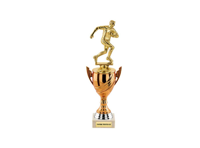 Trophee + sujet 27cm