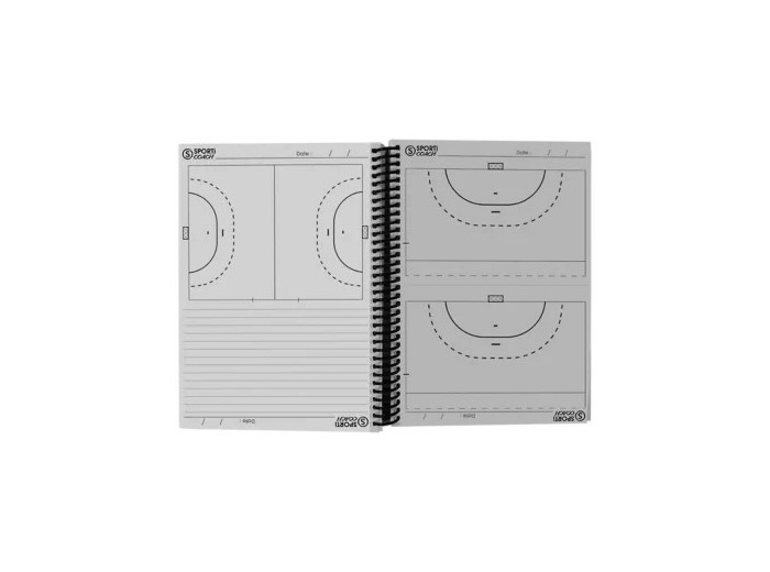 Carnet coach handball a spirales a5