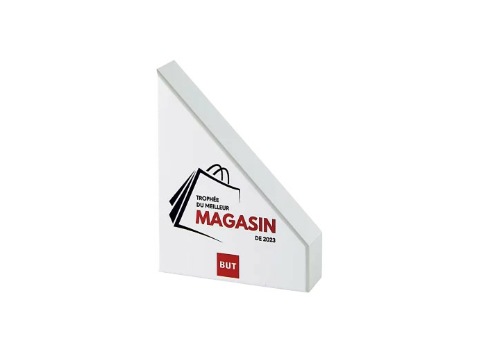 Trophee bois hauteur 130 cm