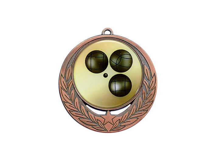 Medaille zamak diam70mm bronze